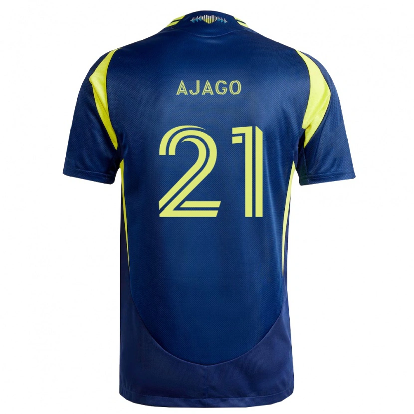 Danxen Homme Maillot Forster Ajago #21 Jaune Bleu Marine Tenues Extérieur 2026/27 T-Shirt