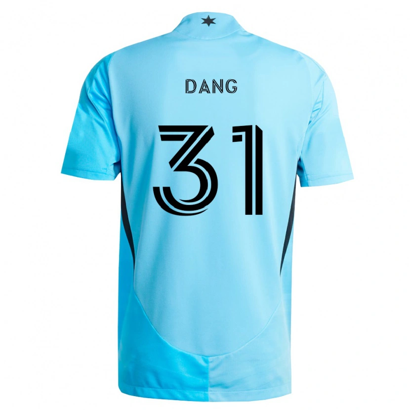 Danxen Homme Maillot Nick Dang #31 Bleu Clair Noir Tenues Extérieur 2026/27 T-Shirt