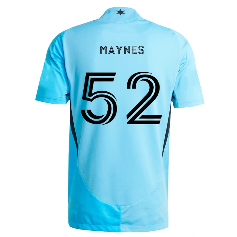Danxen Homme Maillot Sullivan Maynes #52 Bleu Clair Noir Tenues Extérieur 2026/27 T-Shirt