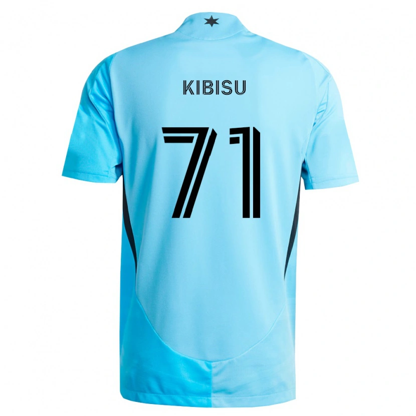 Danxen Homme Maillot Jabari Kibisu #71 Bleu Clair Noir Tenues Extérieur 2026/27 T-Shirt
