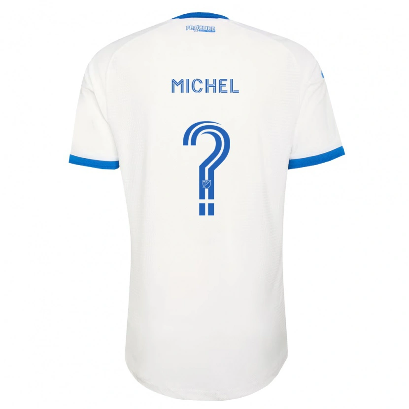 Danxen Homme Maillot Judewellin Michel #0 Bleu Ciel Blanc Tenues Extérieur 2026/27 T-Shirt