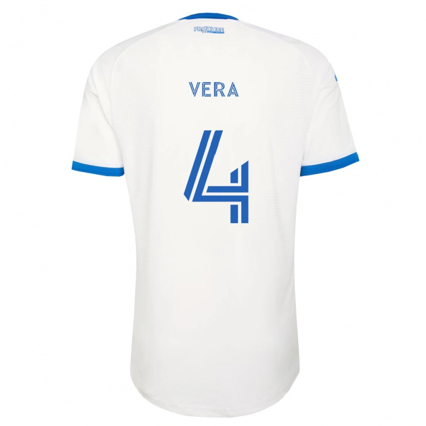 Danxen Homme Maillot Brayan Vera #4 Bleu Ciel Blanc Tenues Extérieur 2026/27 T-Shirt