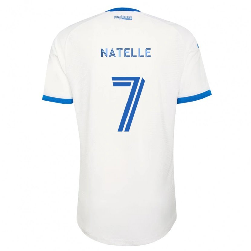 Danxen Homme Maillot Mokbel Natelle #7 Bleu Ciel Blanc Tenues Extérieur 2026/27 T-Shirt
