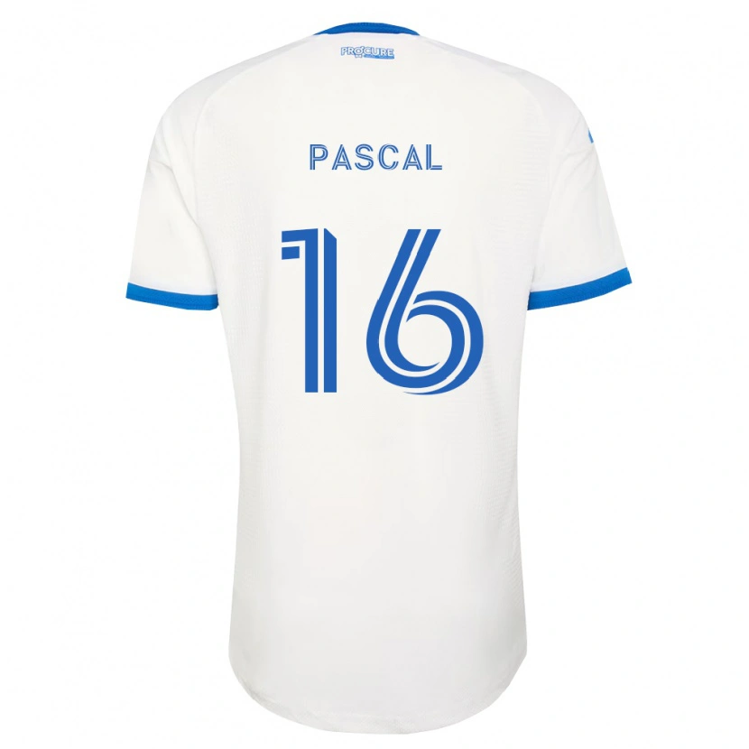 Danxen Homme Maillot Raphael Pascal #16 Bleu Ciel Blanc Tenues Extérieur 2026/27 T-Shirt