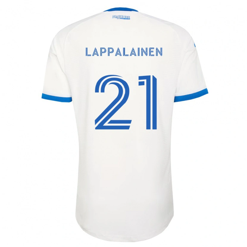 Danxen Homme Maillot Lassi Lappalainen #21 Bleu Ciel Blanc Tenues Extérieur 2026/27 T-Shirt