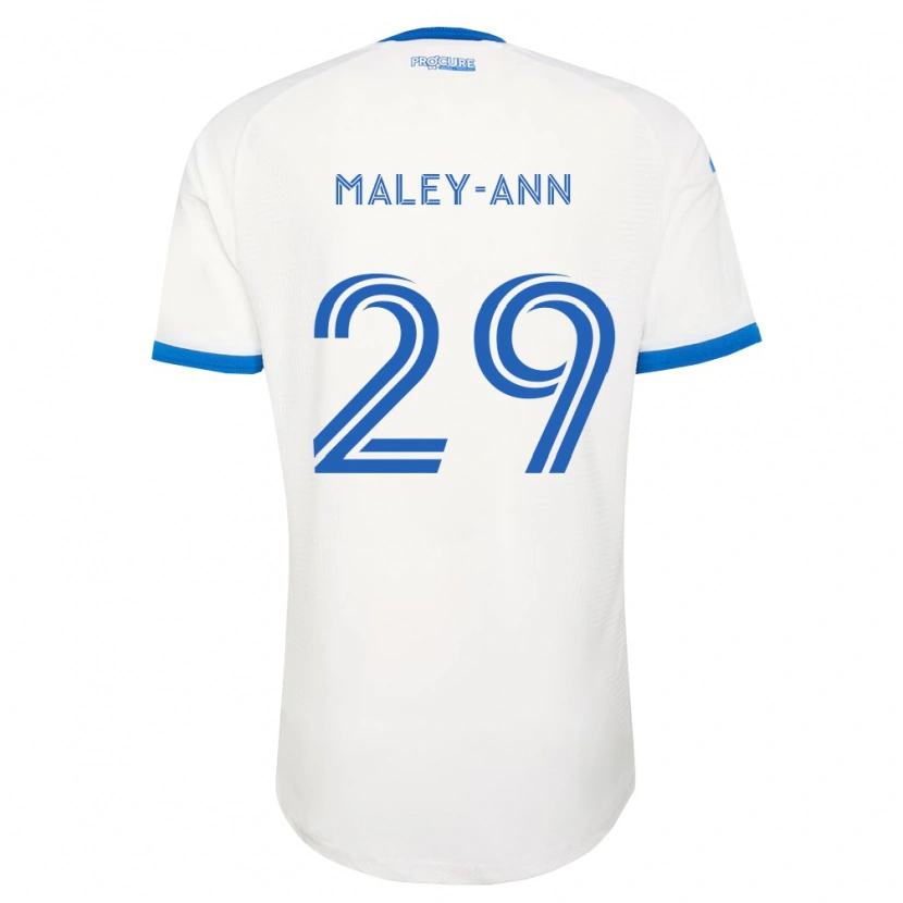 Danxen Homme Maillot Caron Maley-Ann #29 Bleu Ciel Blanc Tenues Extérieur 2026/27 T-Shirt