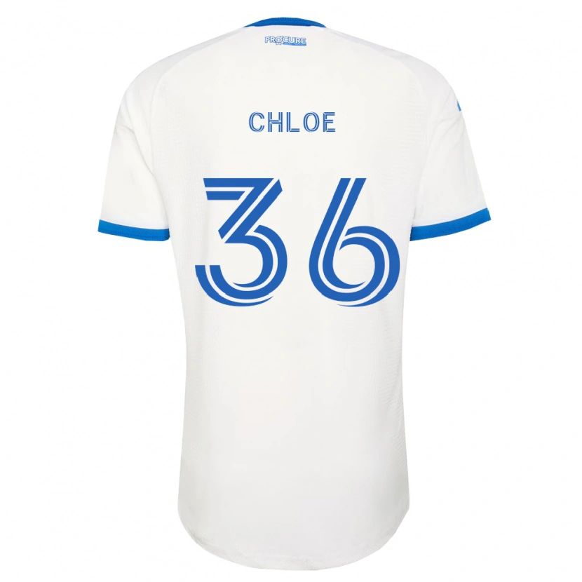 Danxen Homme Maillot Scicchitano Chloe #36 Bleu Ciel Blanc Tenues Extérieur 2026/27 T-Shirt