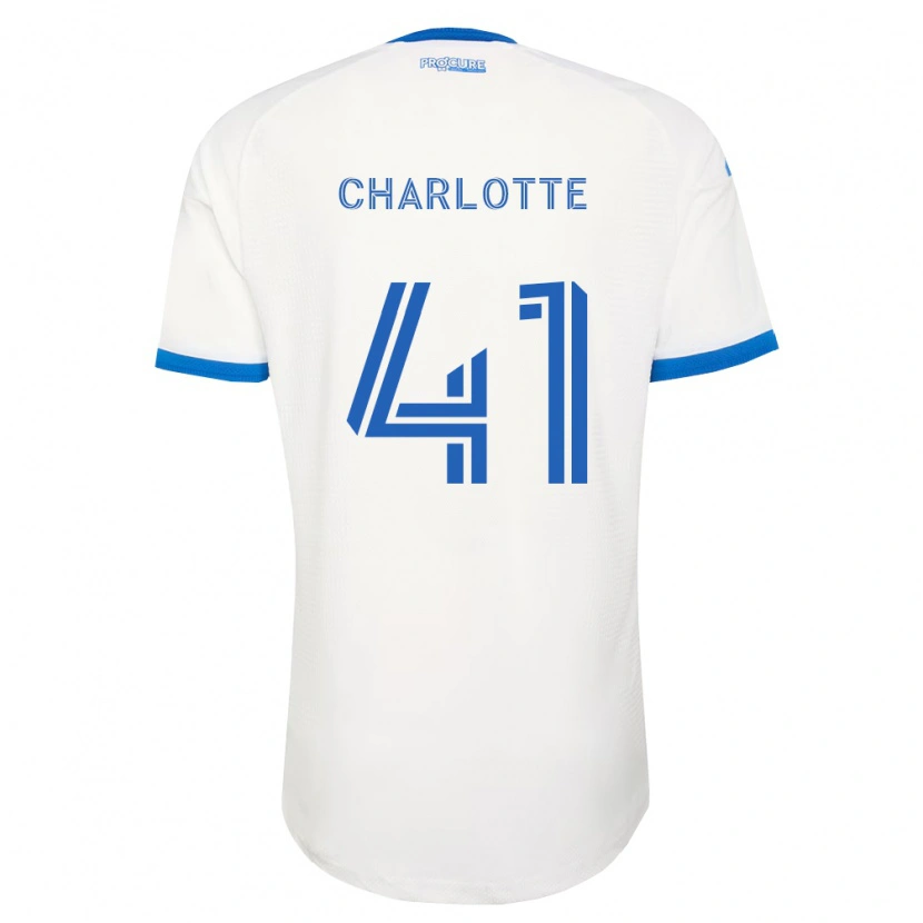 Danxen Homme Maillot Baptista Charlotte #41 Bleu Ciel Blanc Tenues Extérieur 2026/27 T-Shirt