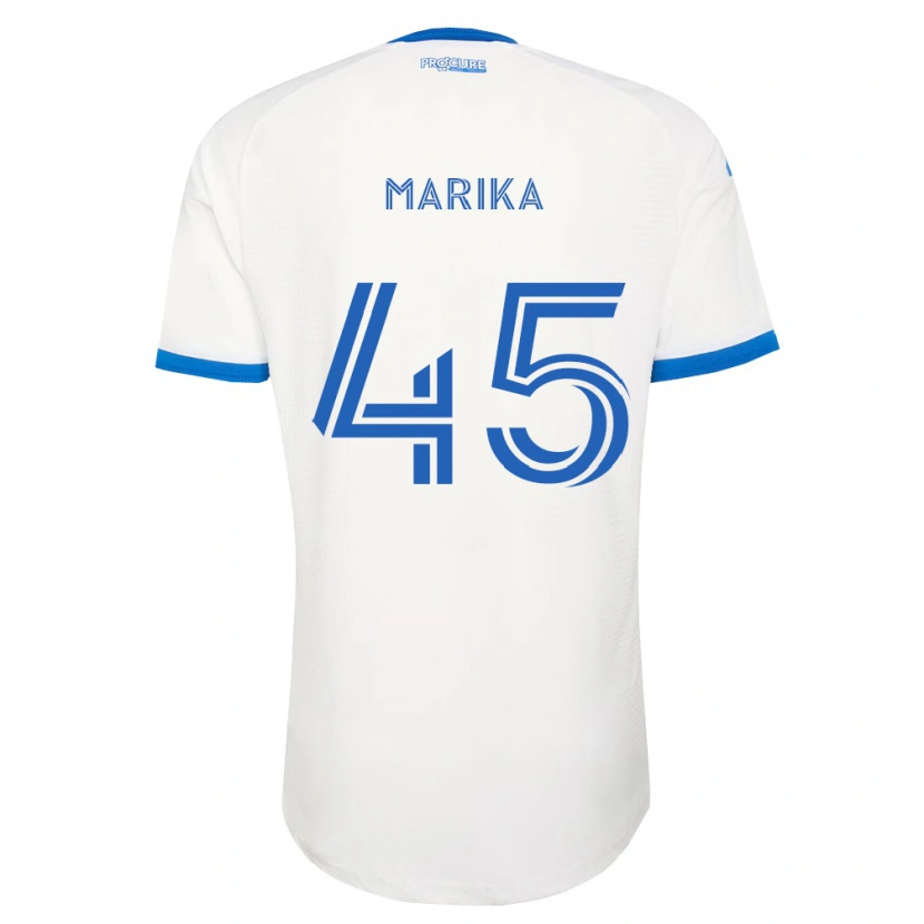 Danxen Homme Maillot Cregheur Marika #45 Bleu Ciel Blanc Tenues Extérieur 2026/27 T-Shirt