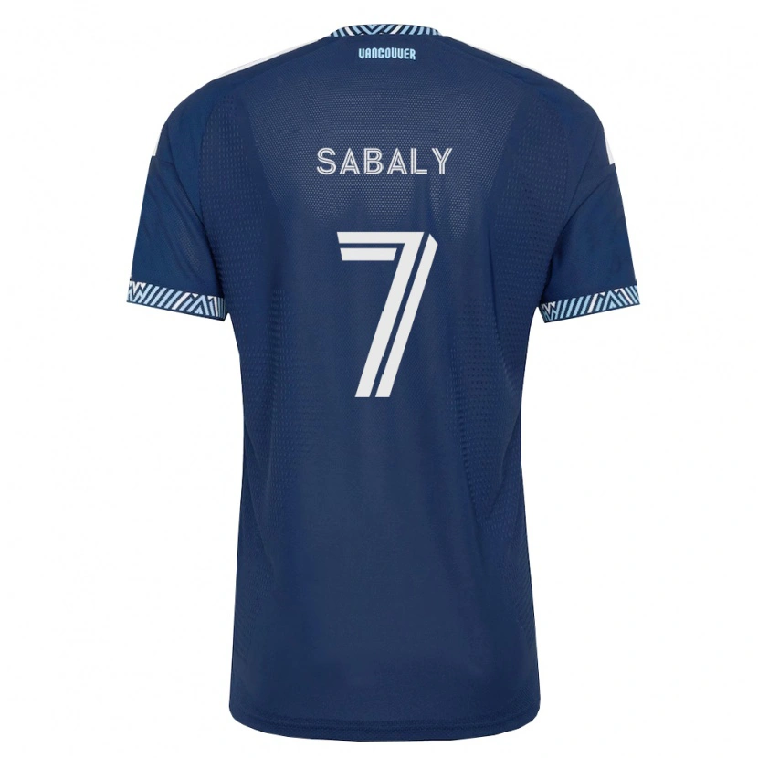 Danxen Homme Maillot Cheikh Sabaly #7 Bleu Foncé Blanc Tenues Extérieur 2026/27 T-Shirt