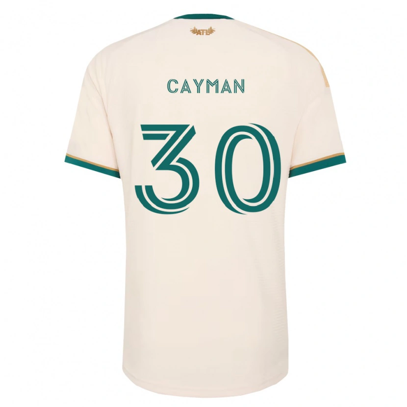 Danxen Homme Maillot Cayman Togashi #30 Vert Champagne Tenues Extérieur 2026/27 T-Shirt