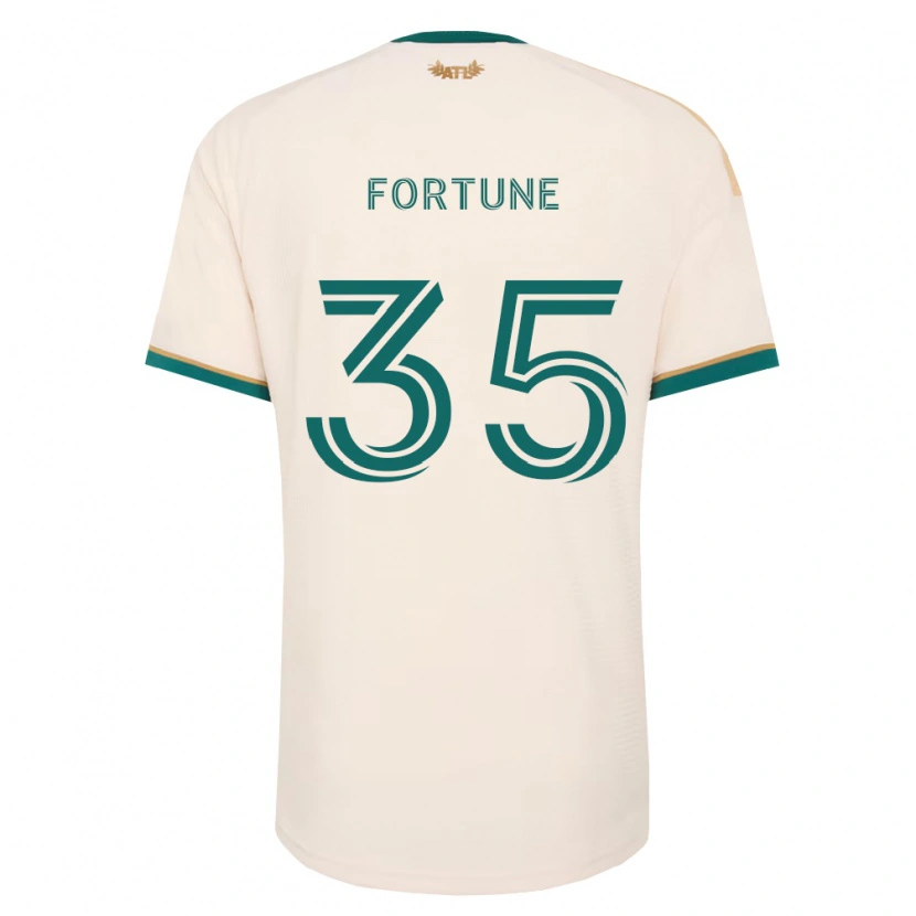 Danxen Homme Maillot Ajani Fortune #35 Vert Champagne Tenues Extérieur 2026/27 T-Shirt
