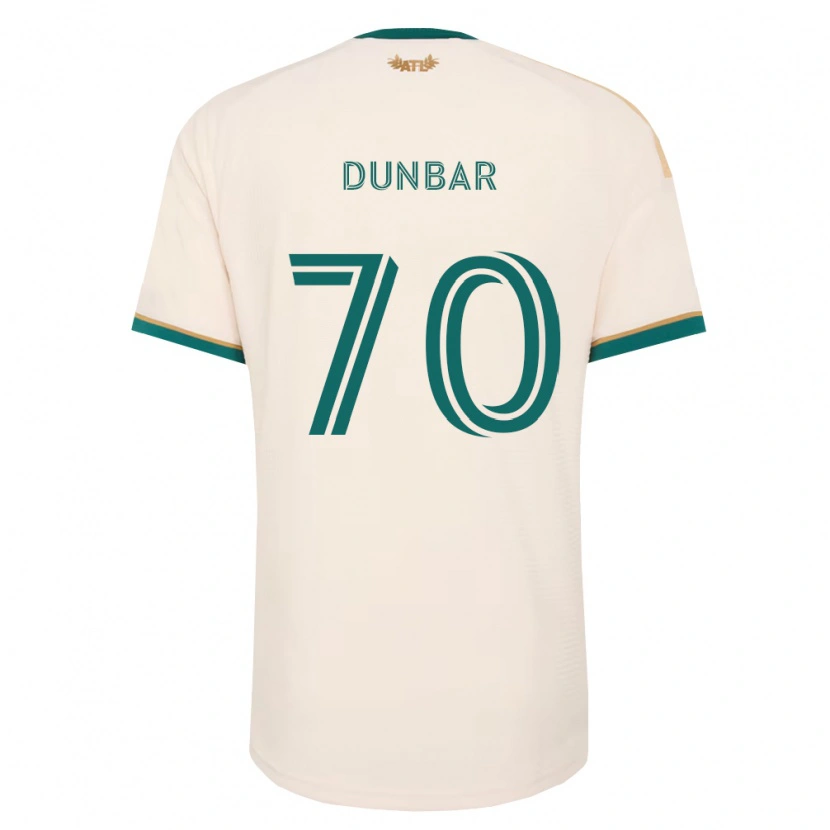 Danxen Homme Maillot Cameron Dunbar #70 Vert Champagne Tenues Extérieur 2026/27 T-Shirt