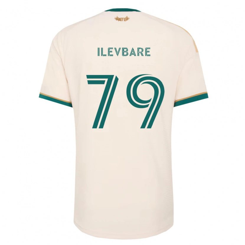 Danxen Homme Maillot David Ilevbare #79 Vert Champagne Tenues Extérieur 2026/27 T-Shirt