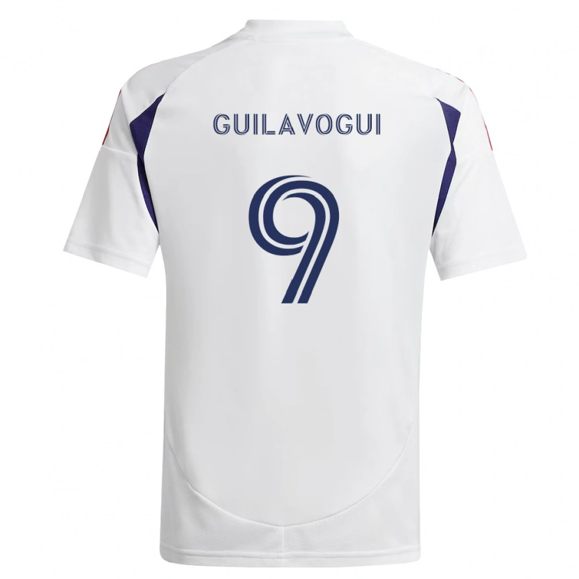 Danxen Homme Maillot Morgan Guilavogui #9 Bleu Royal Rouge Marron Tenues Extérieur 2026/27 T-Shirt
