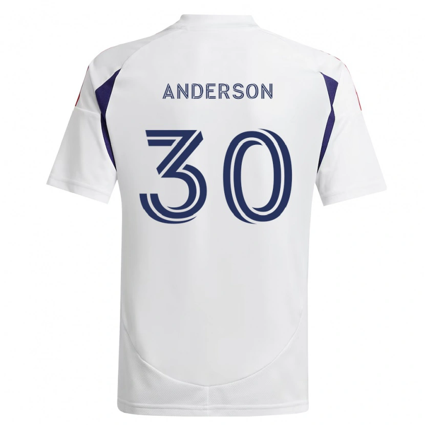 Danxen Homme Maillot Owen Anderson #30 Bleu Royal Rouge Marron Tenues Extérieur 2026/27 T-Shirt