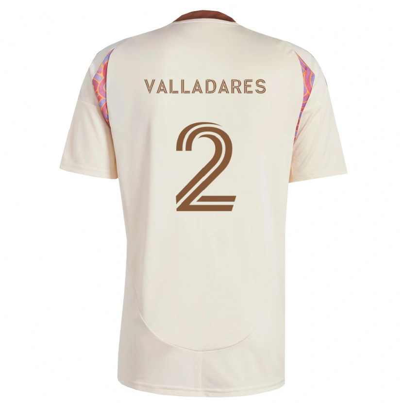 Danxen Homme Maillot Edenilson Valladares #2 Rose Blanc Cassé Tenues Extérieur 2026/27 T-Shirt