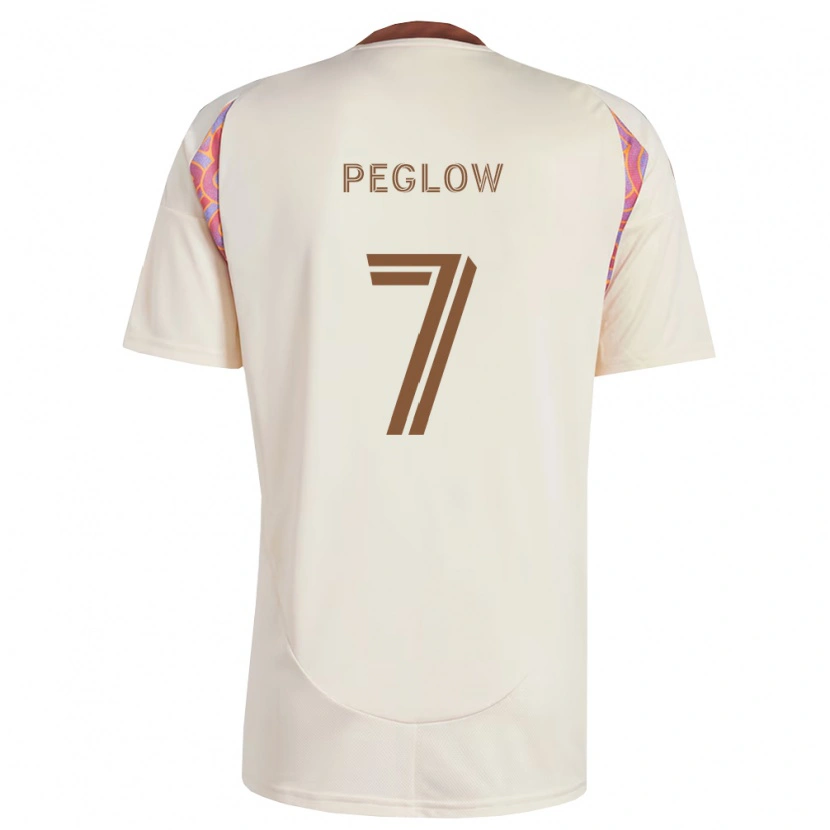Danxen Homme Maillot João Gabriel Martins Peglow #7 Rose Blanc Cassé Tenues Extérieur 2026/27 T-Shirt