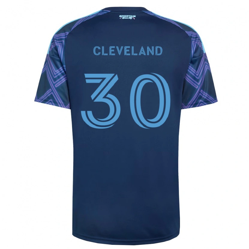 Danxen Homme Maillot Stefan Cleveland #30 Bleu Royal Violet Tenues Extérieur 2026/27 T-Shirt