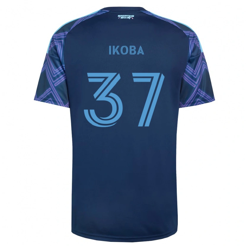 Danxen Homme Maillot Tega Ikoba #37 Bleu Royal Violet Tenues Extérieur 2026/27 T-Shirt