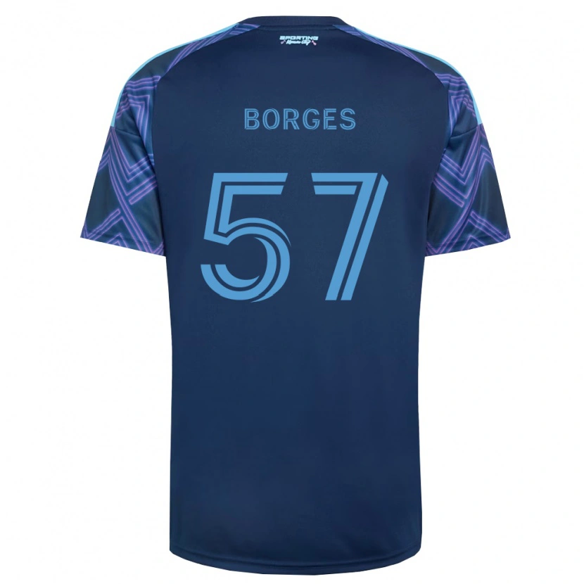 Danxen Homme Maillot Diego Borges #57 Bleu Royal Violet Tenues Extérieur 2026/27 T-Shirt