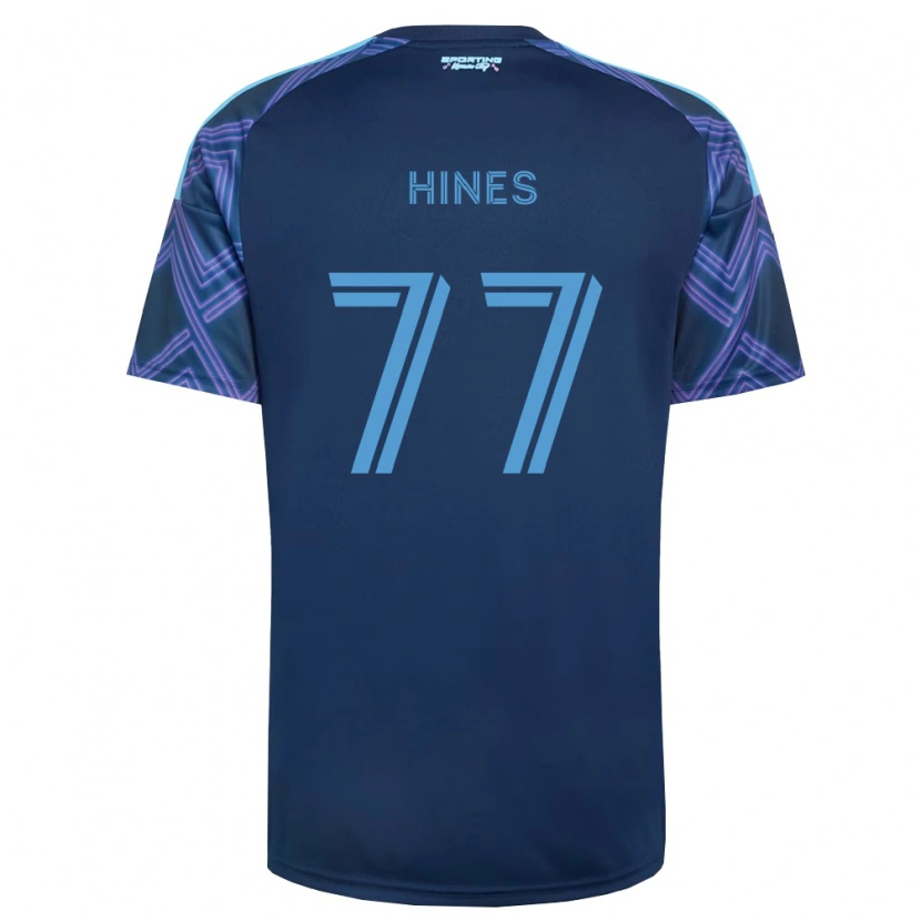 Danxen Homme Maillot Kashan Hines #77 Bleu Royal Violet Tenues Extérieur 2026/27 T-Shirt