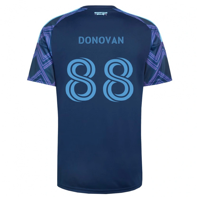 Danxen Homme Maillot Shane Donovan #88 Bleu Royal Violet Tenues Extérieur 2026/27 T-Shirt