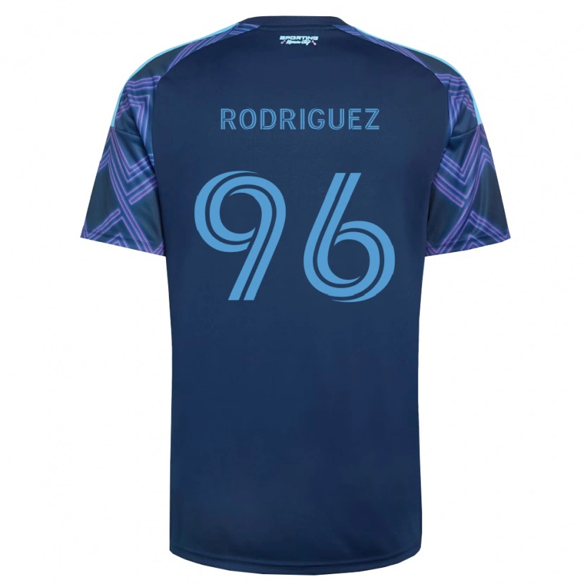 Danxen Homme Maillot Missael Rodríguez #96 Bleu Royal Violet Tenues Extérieur 2026/27 T-Shirt