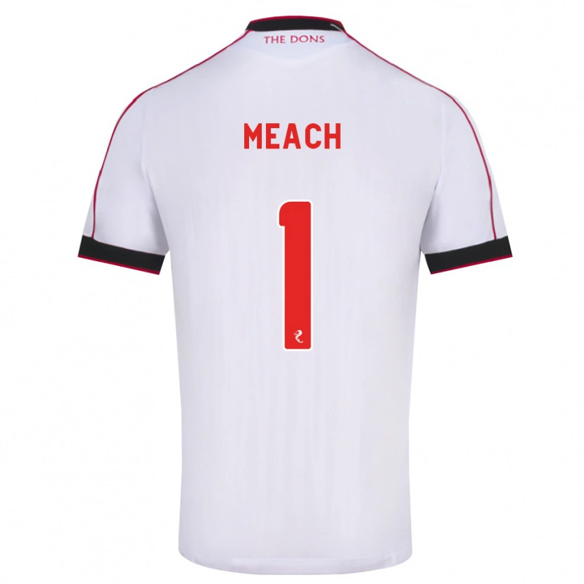 Danxen Homme Maillot Aaliyah-Jay Meach #1 Noir Rouge Blanc Tenues Extérieur 2026/27 T-Shirt