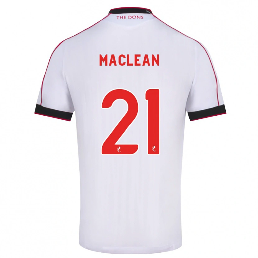 Danxen Homme Maillot Miriam Maclean #21 Noir Rouge Blanc Tenues Extérieur 2026/27 T-Shirt