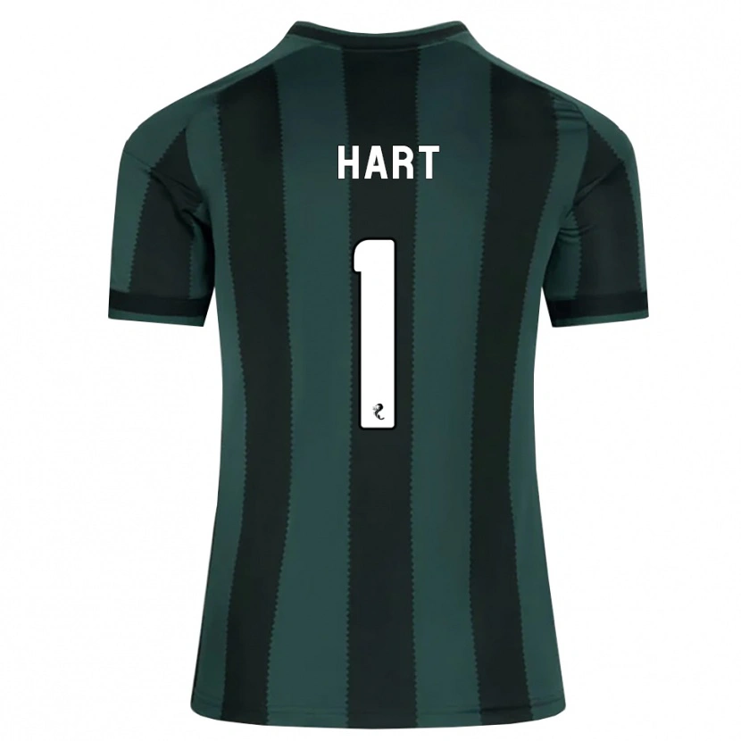 Danxen Homme Maillot Joe Hart #1 Gris Ardoise Foncé Noir Tenues Extérieur 2026/27 T-Shirt