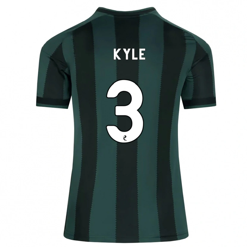 Danxen Homme Maillot Andrew Kyle #3 Gris Ardoise Foncé Noir Tenues Extérieur 2026/27 T-Shirt