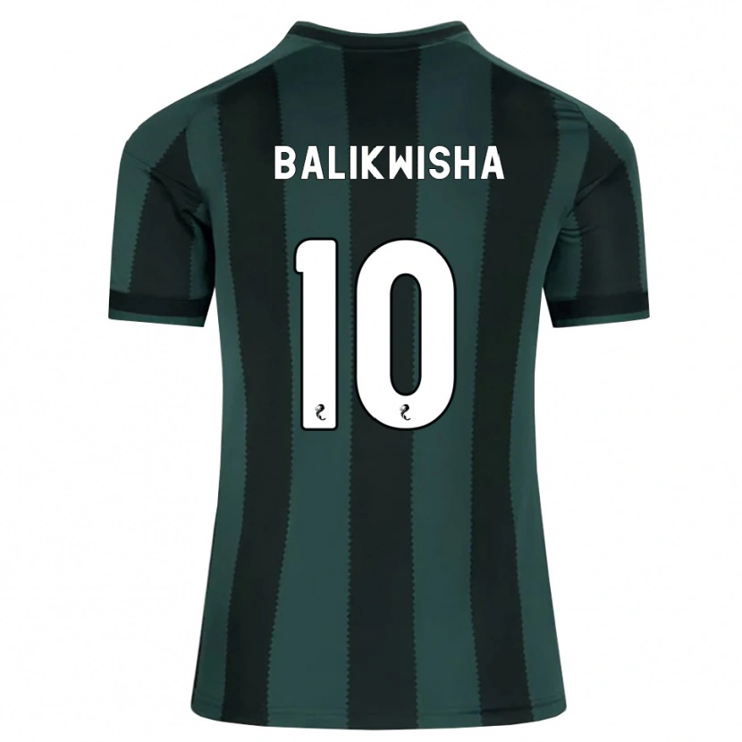 Danxen Homme Maillot Michel-Ange Balikwisha #10 Gris Ardoise Foncé Noir Tenues Extérieur 2026/27 T-Shirt