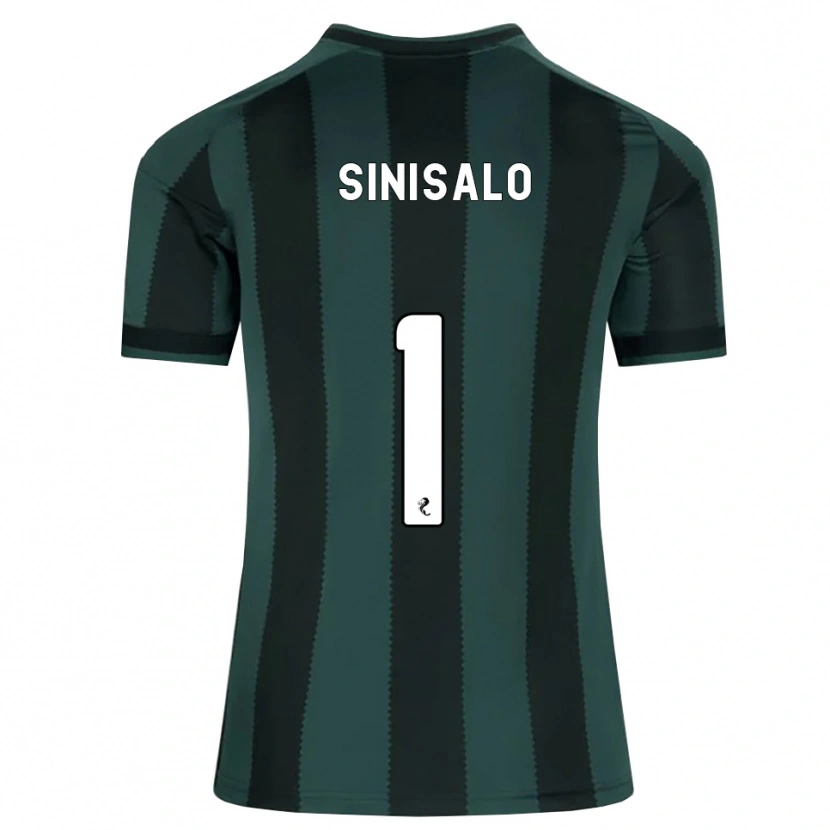 Danxen Homme Maillot Viljami Sinisalo #1 Gris Ardoise Foncé Noir Tenues Extérieur 2026/27 T-Shirt