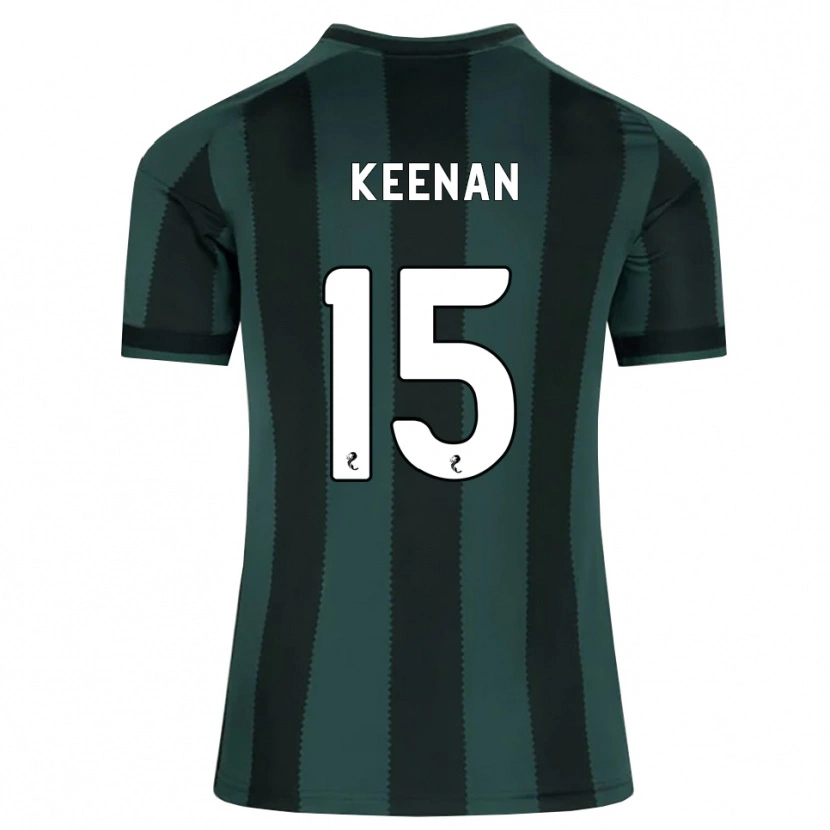 Danxen Homme Maillot Calvin Keenan #15 Gris Ardoise Foncé Noir Tenues Extérieur 2026/27 T-Shirt