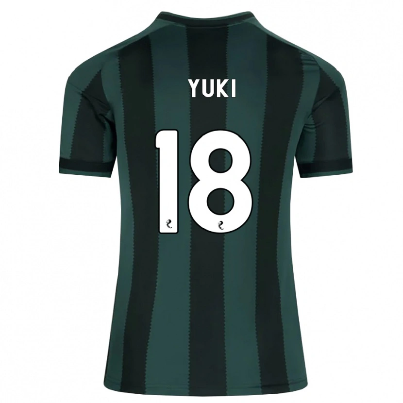 Danxen Homme Maillot Yuki Kobayashi #18 Gris Ardoise Foncé Noir Tenues Extérieur 2026/27 T-Shirt