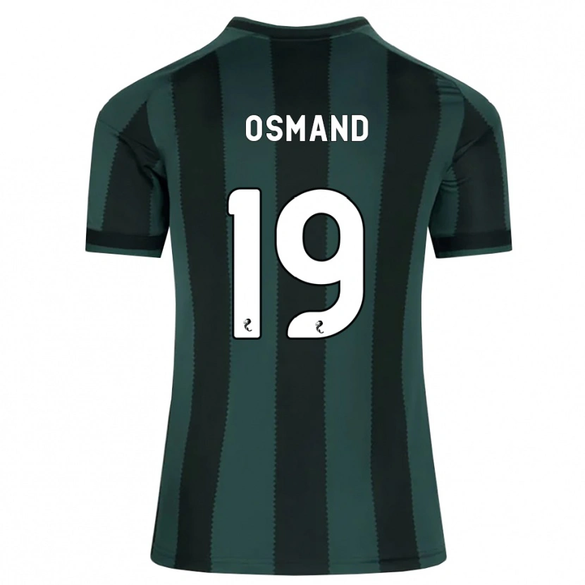 Danxen Homme Maillot Callum Osmand #19 Gris Ardoise Foncé Noir Tenues Extérieur 2026/27 T-Shirt