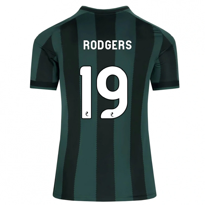 Danxen Homme Maillot Lisa Rodgers #19 Gris Ardoise Foncé Noir Tenues Extérieur 2026/27 T-Shirt