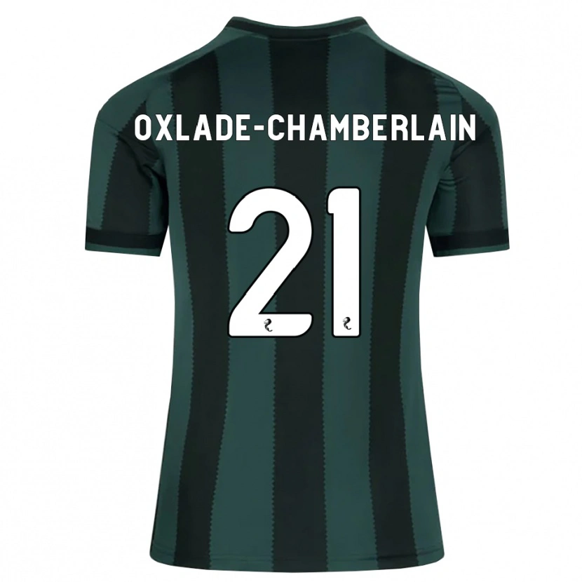 Danxen Homme Maillot Alex Oxlade-Chamberlain #21 Gris Ardoise Foncé Noir Tenues Extérieur 2026/27 T-Shirt