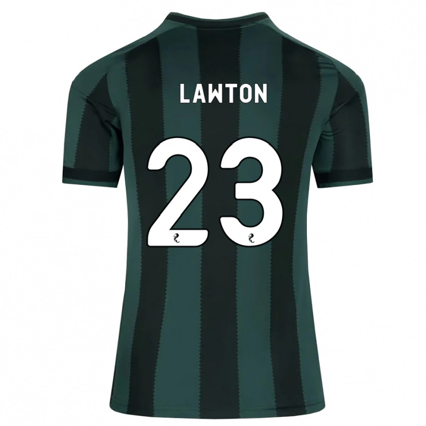 Danxen Homme Maillot Emma Lawton #23 Gris Ardoise Foncé Noir Tenues Extérieur 2026/27 T-Shirt