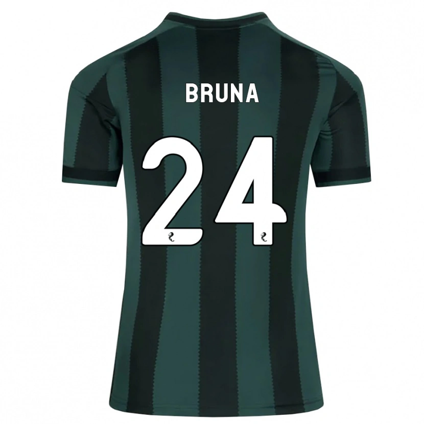 Danxen Homme Maillot Bruna Lourenço #24 Gris Ardoise Foncé Noir Tenues Extérieur 2026/27 T-Shirt