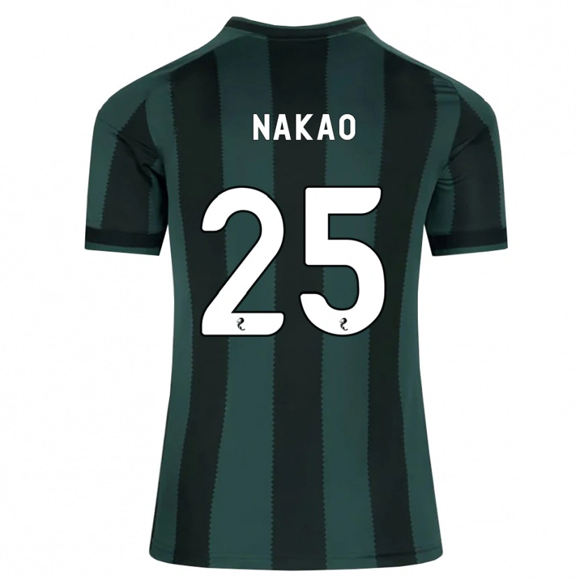 Danxen Homme Maillot Momo Nakao #25 Gris Ardoise Foncé Noir Tenues Extérieur 2026/27 T-Shirt