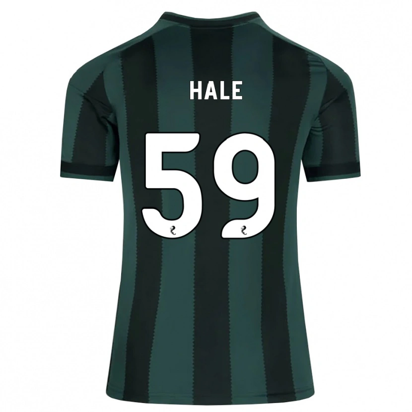 Danxen Homme Maillot Finlay Hale #59 Gris Ardoise Foncé Noir Tenues Extérieur 2026/27 T-Shirt