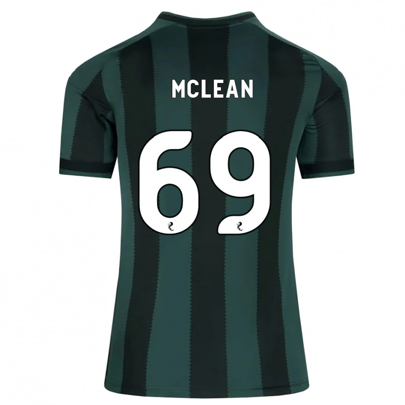 Danxen Homme Maillot Kai Mclean #69 Gris Ardoise Foncé Noir Tenues Extérieur 2026/27 T-Shirt