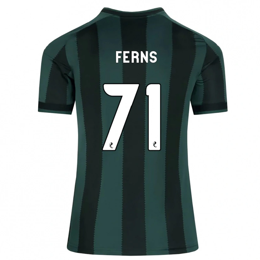 Danxen Homme Maillot Abbie Ferns #71 Gris Ardoise Foncé Noir Tenues Extérieur 2026/27 T-Shirt
