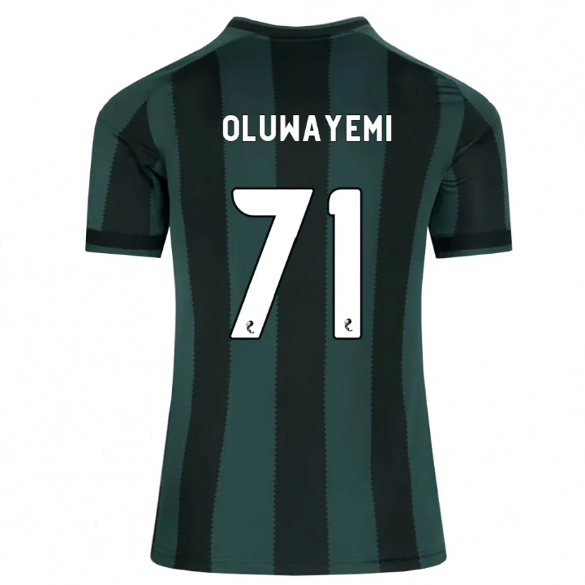 Danxen Homme Maillot Tobi Oluwayemi #71 Gris Ardoise Foncé Noir Tenues Extérieur 2026/27 T-Shirt