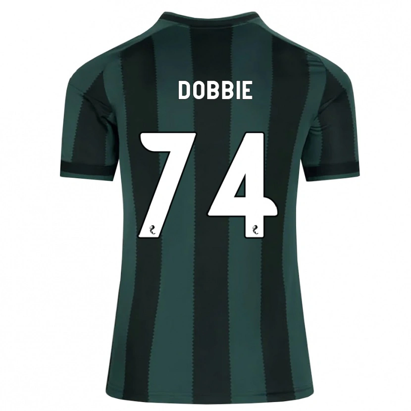 Danxen Homme Maillot Lewis Dobbie #74 Gris Ardoise Foncé Noir Tenues Extérieur 2026/27 T-Shirt