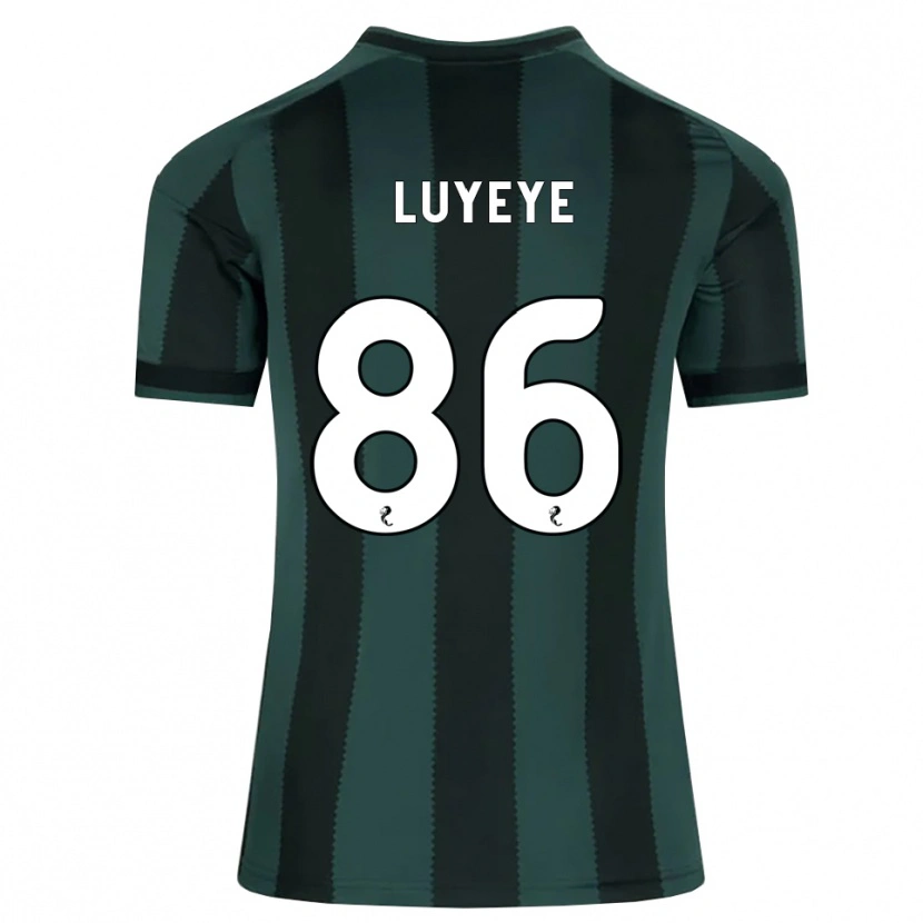 Danxen Homme Maillot Benny-Jackson Luyeye #86 Gris Ardoise Foncé Noir Tenues Extérieur 2026/27 T-Shirt