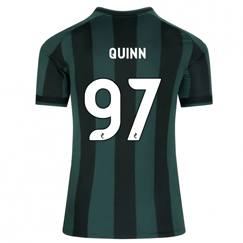 Danxen Homme Maillot Ben Quinn #97 Gris Ardoise Foncé Noir Tenues Extérieur 2026/27 T-Shirt