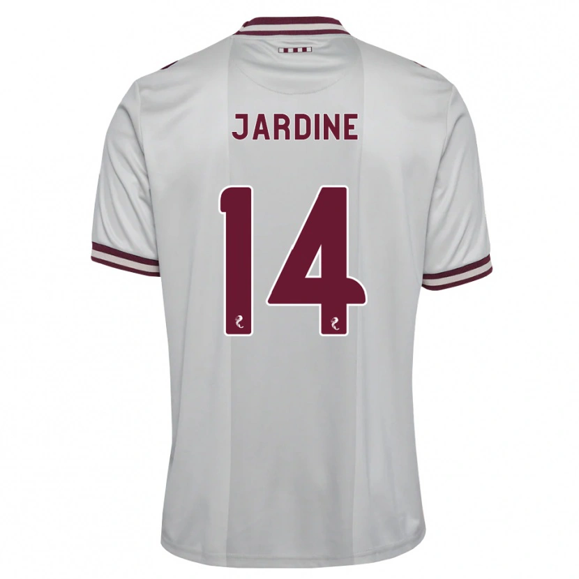 Danxen Homme Maillot Kayla Jardine #14 Blanc Bordeaux Tenues Extérieur 2026/27 T-Shirt